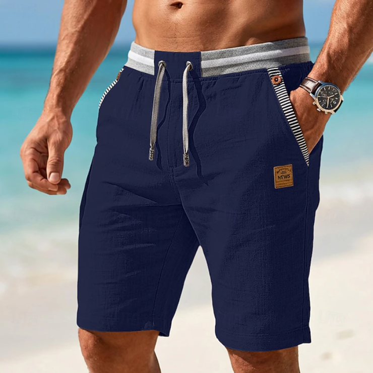 Jasper | Men's Drawstring Linen Shorts