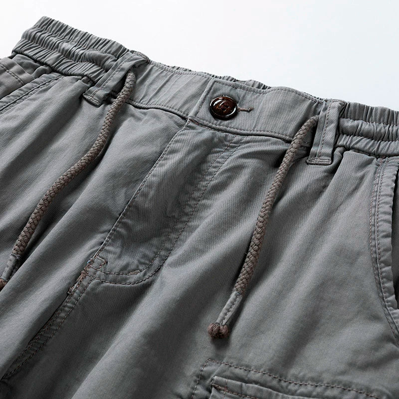 Riley | Men's Drawstring Cargo Shorts