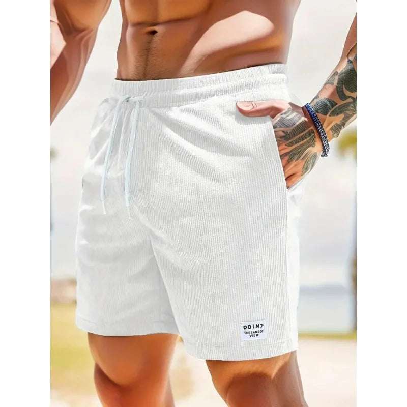 Angus | Men's Casual Drawstring Shorts with Pockets