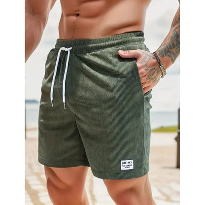 Angus | Men's Casual Drawstring Shorts with Pockets