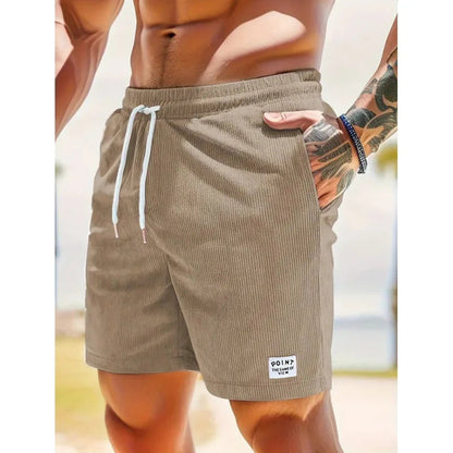 Angus | Men's Casual Drawstring Shorts with Pockets