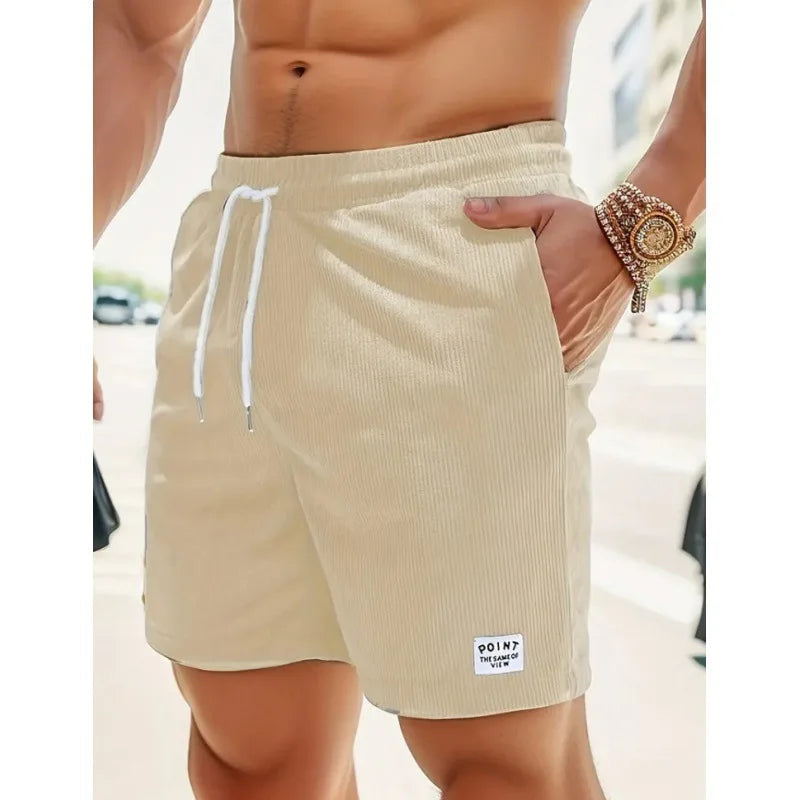 Angus | Men's Casual Drawstring Shorts with Pockets