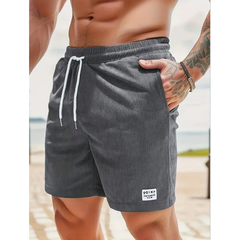 Angus | Men's Casual Drawstring Shorts with Pockets