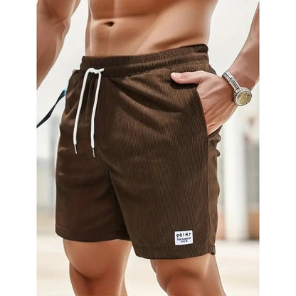 Angus | Men's Casual Drawstring Shorts with Pockets