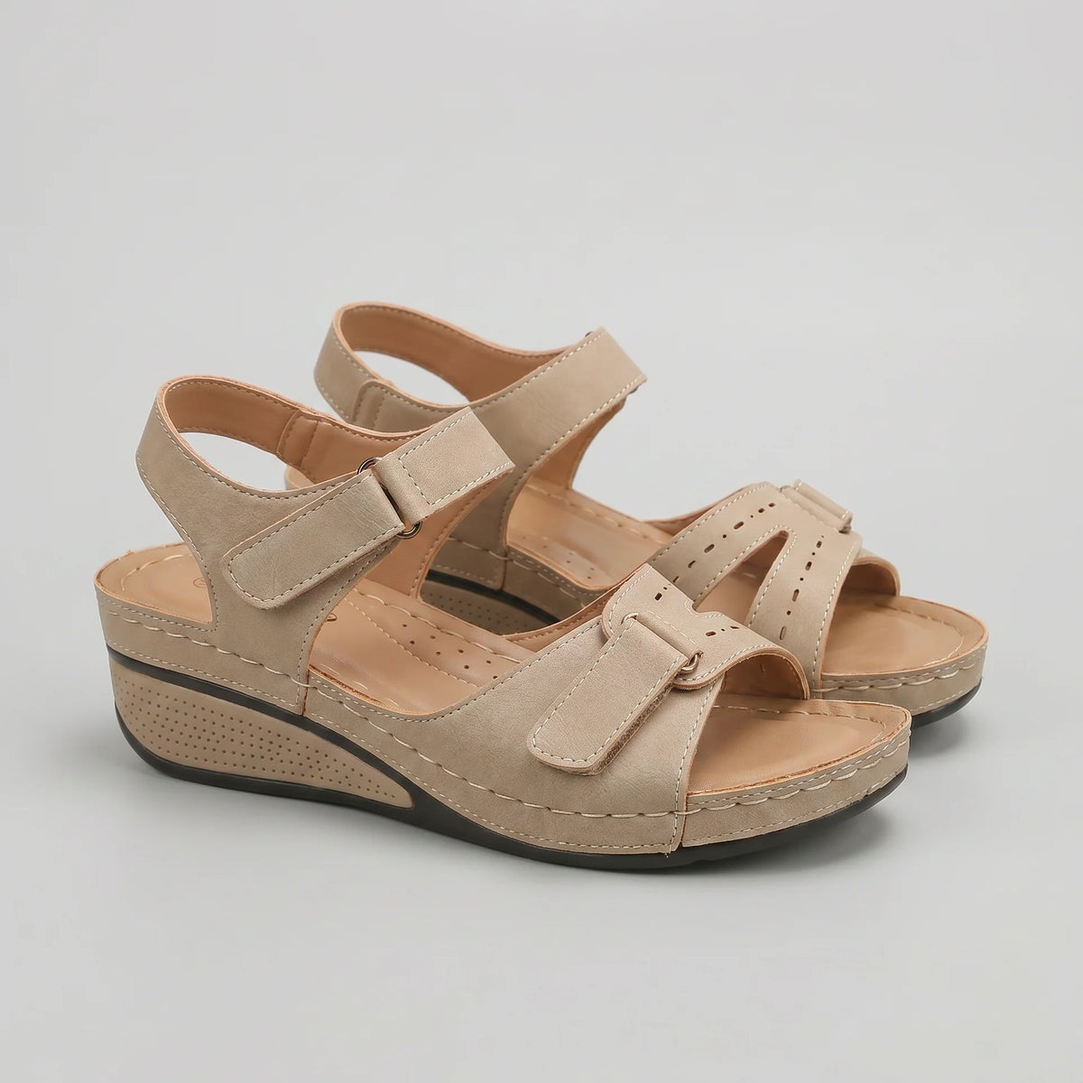 Clara | Women's Adjustable Wedge Sandals