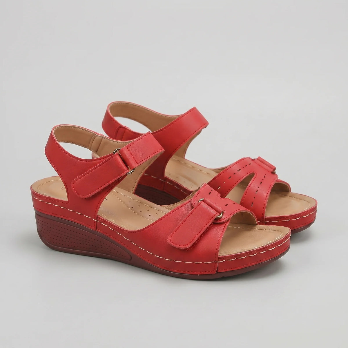 Clara | Women's Adjustable Wedge Sandals