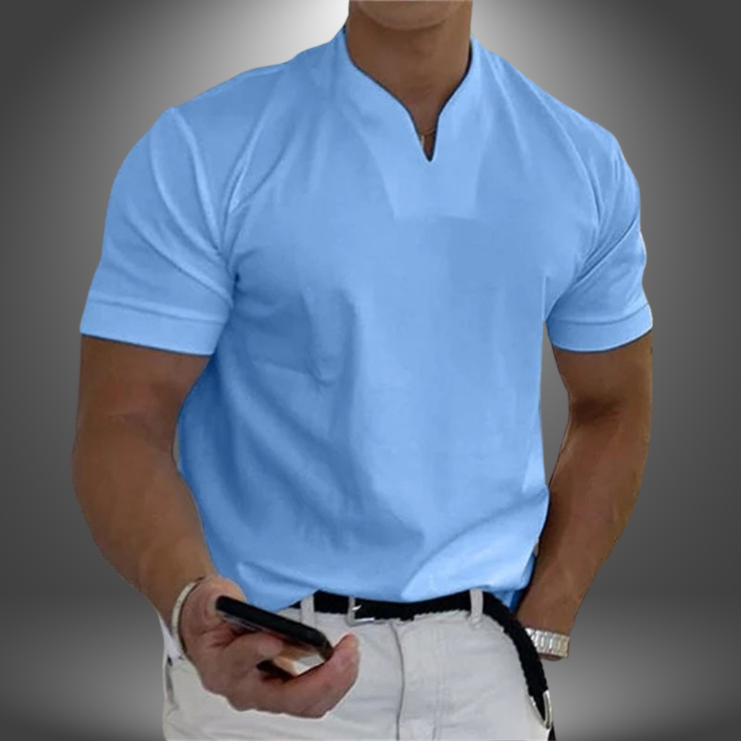 Elliot | Men's Short Sleeve V Neck T Shirt