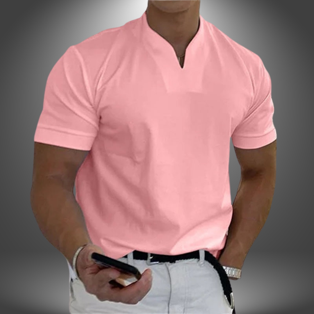 Elliot | Men's Short Sleeve V Neck T Shirt