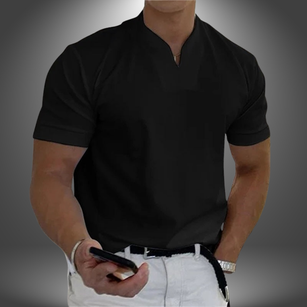 Elliot | Men's Short Sleeve V Neck T Shirt