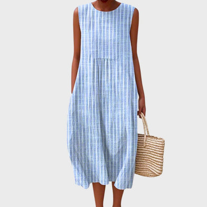 Elodie | Women's Sleeveless Midi Dress