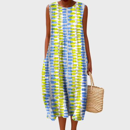 Elodie | Women's Sleeveless Midi Dress