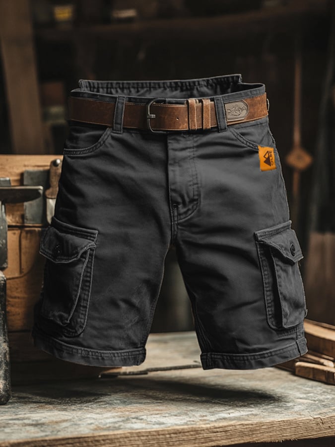 Jarvis | Men's Knee Length Cargo Shorts