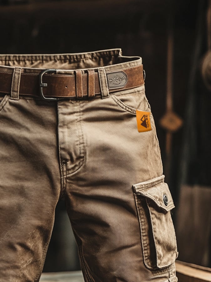 Jarvis | Men's Knee Length Cargo Shorts