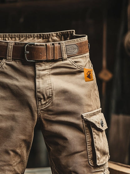Jarvis | Men's Knee Length Cargo Shorts