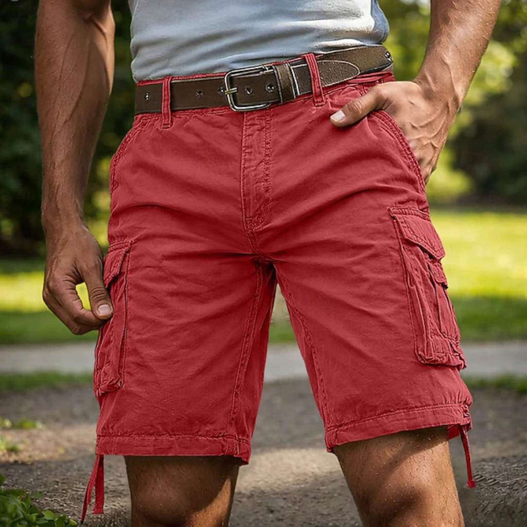 Rhys | Men's Knee Length Cargo Shorts