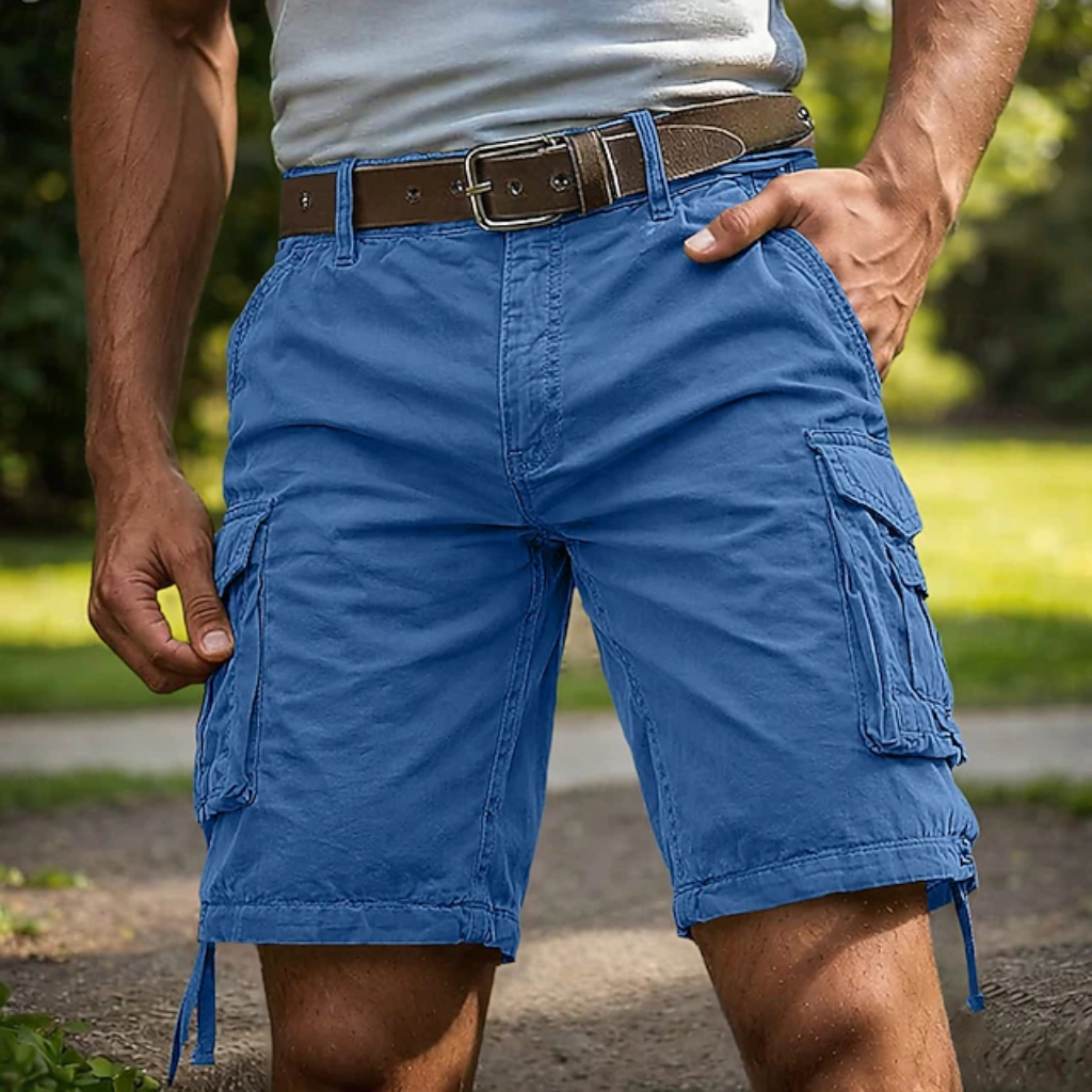 Rhys | Men's Knee Length Cargo Shorts