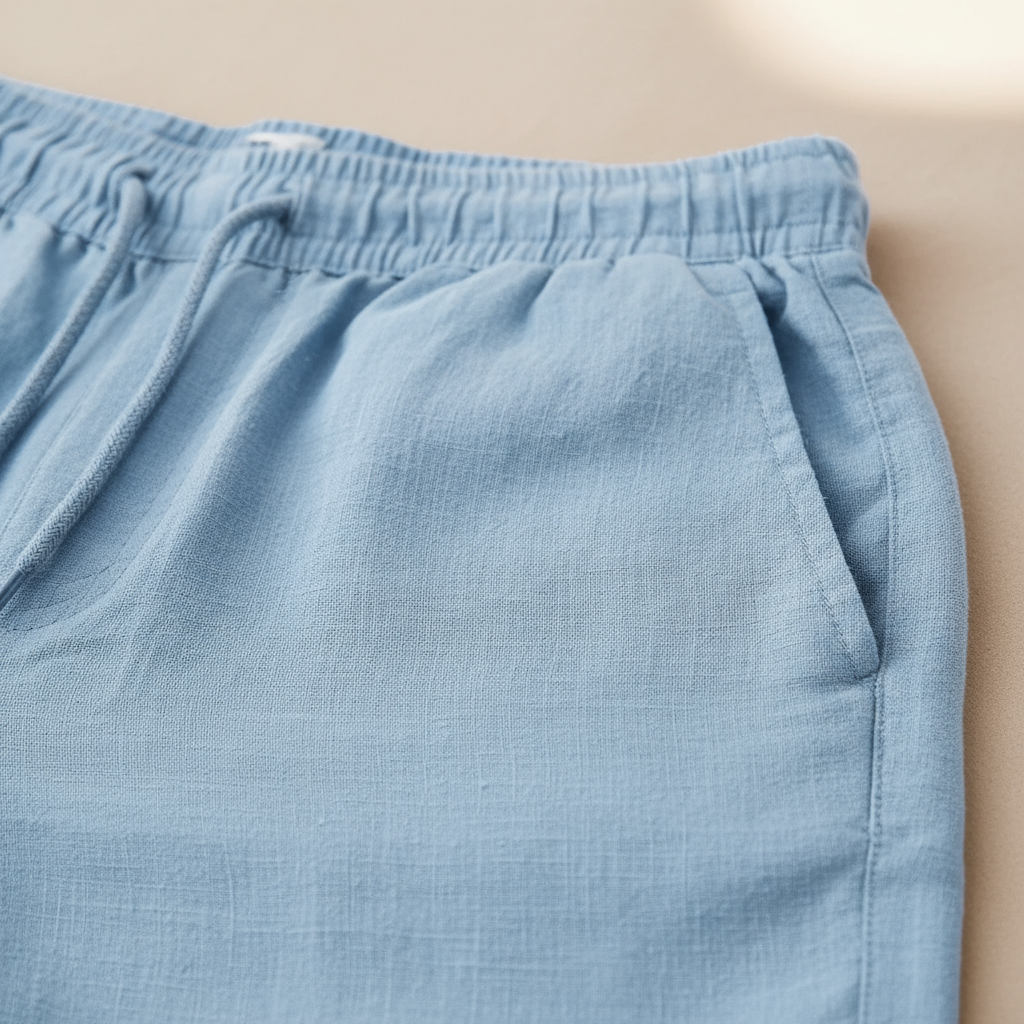 Spencer | Men's Drawstring Linen Shorts