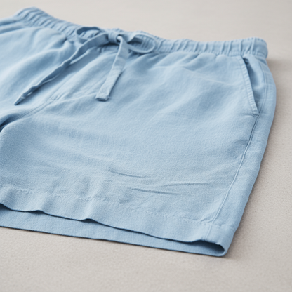 Spencer | Men's Drawstring Linen Shorts