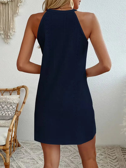 Tahlia | Women's Halter Boho Mini Dress